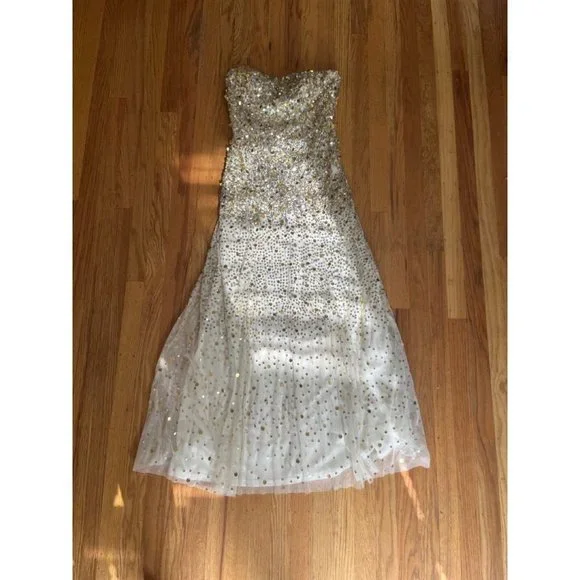 scattered sequin dress ASOS Design - Sequin Maxi Dress - Women - Polyester/Spandex - 0 US